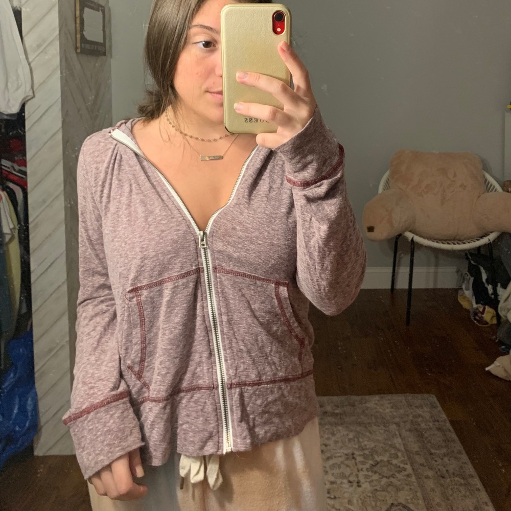 Purple Zip Up